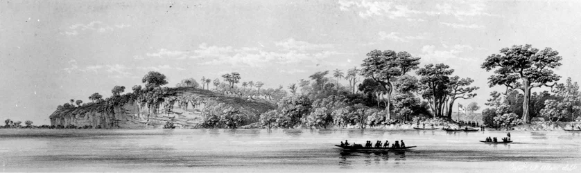 Cliffs at Attah, from 